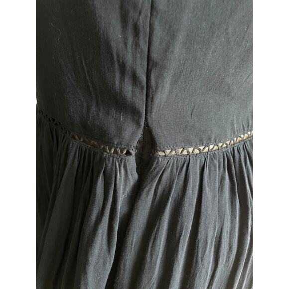 Sam Edelman Black Lace Crochet Trim Dress - Picture 13 of 15